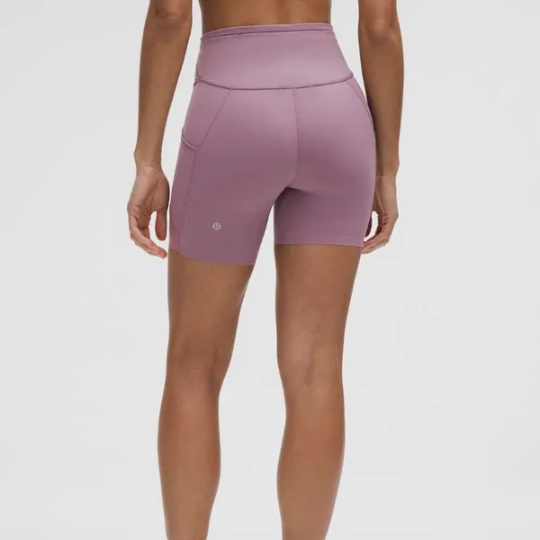 Lululemon Fast and Free High-Rise Short 6" *Pockets - Image 2
