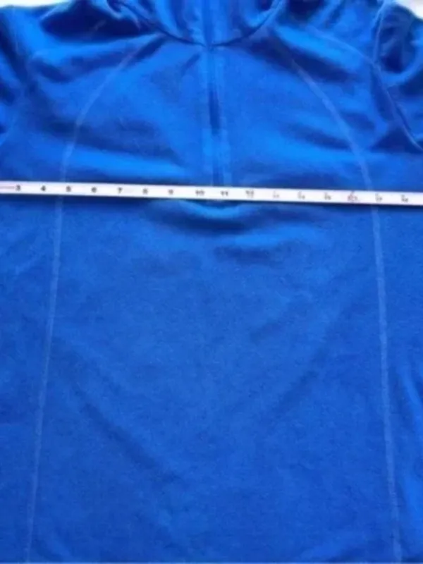 Columbia Women's Blue 1/4 Zip Pullover Sweater - Image 7