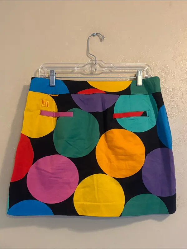 Loudmouth Golf Disco Balls skort sz 10 - Image 2