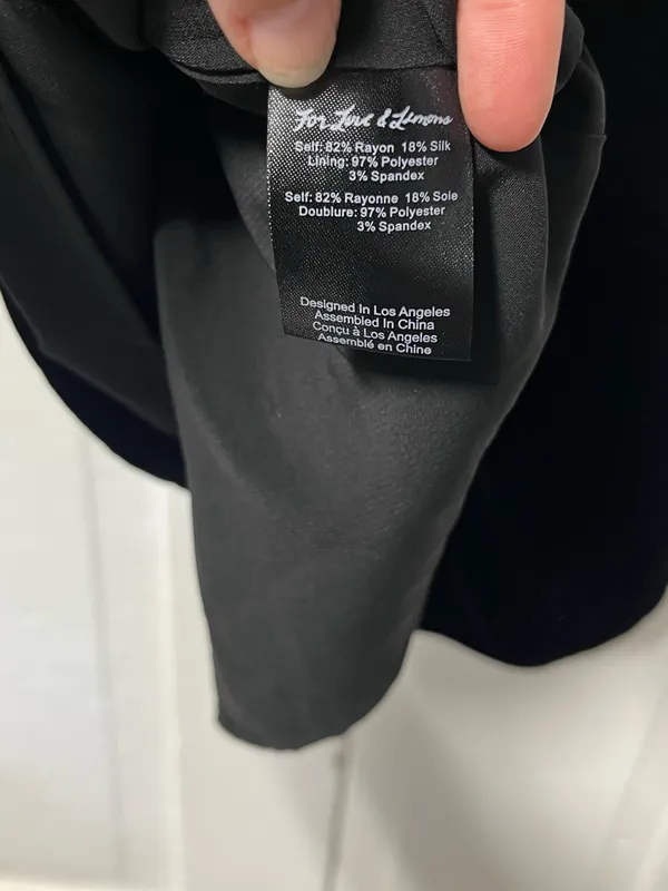 For Love & Lemons Beatrix Velvet Embellished cut out black Dress size Medium - Image 7