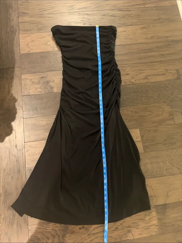 New With Tags Anthropologie Gabbie Strapless Ruched Tube Dress by Celandine - Image 8