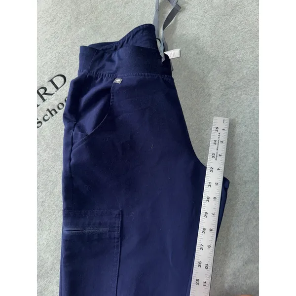 Figs Jogger Women Zamora Navy Blue Taper Technical Scrub Size Xsmall Tall - Image 9