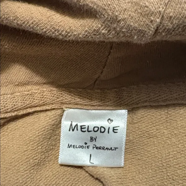 Melodie Perrault Reverse Medusa Hoodie Sweatshirt Large - Image 3