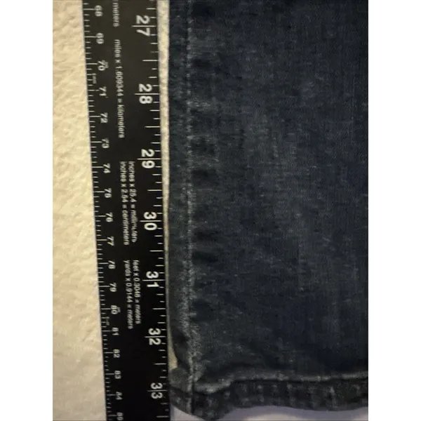 7 FOR ALL MANKIND Women jeans A Pocket Stretch Flare Mid Rise sz 31 - Image 16