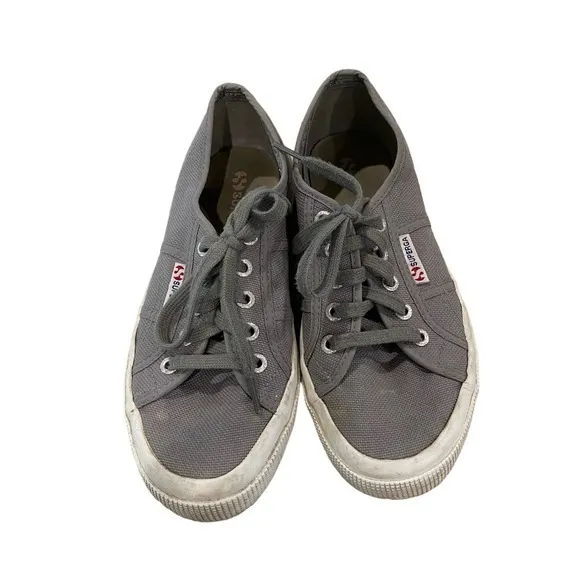 Superga Gray Women’s Sneakers Size‎ 6.5 - Image 3
