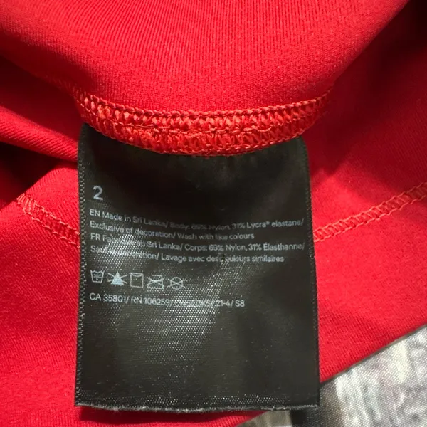 Lululemon Lunar New Year Red Leggings Size 2 - Image 6