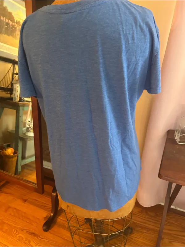 HOMAGE Blue Kansas City Kauffman Stadium Women’s Short Sleeve Tee | Size XL - Image 3