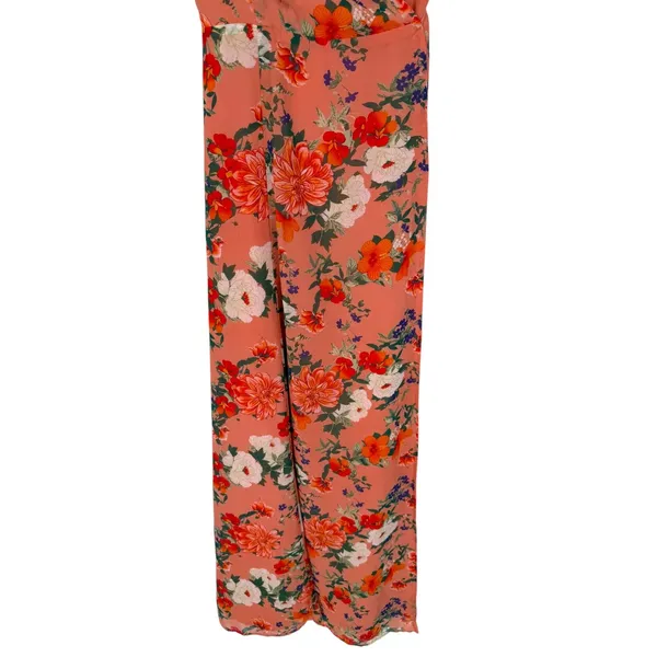 NWT Eva Mendes NY&C Women's Floral Wrap Maxi‎ Dress Size Small Feminine Romantic - Image 8
