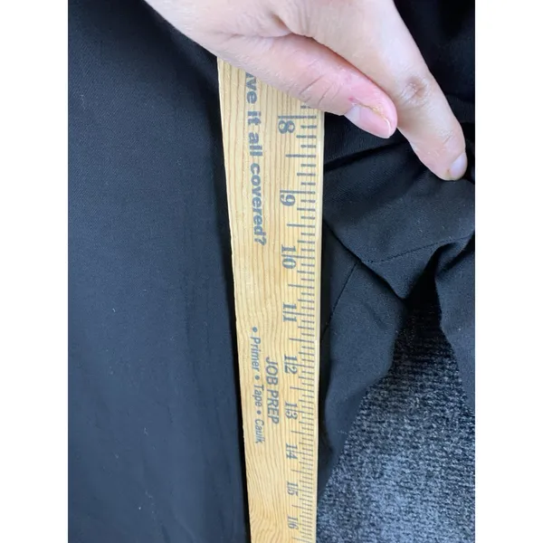 UNIQLO Women XS Black Smart Ankle Pants Tapered Stretch Office Work Trousers - Image 8