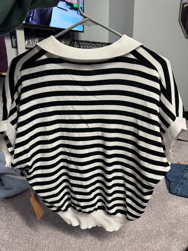 Sweater blouse Black - Image 2