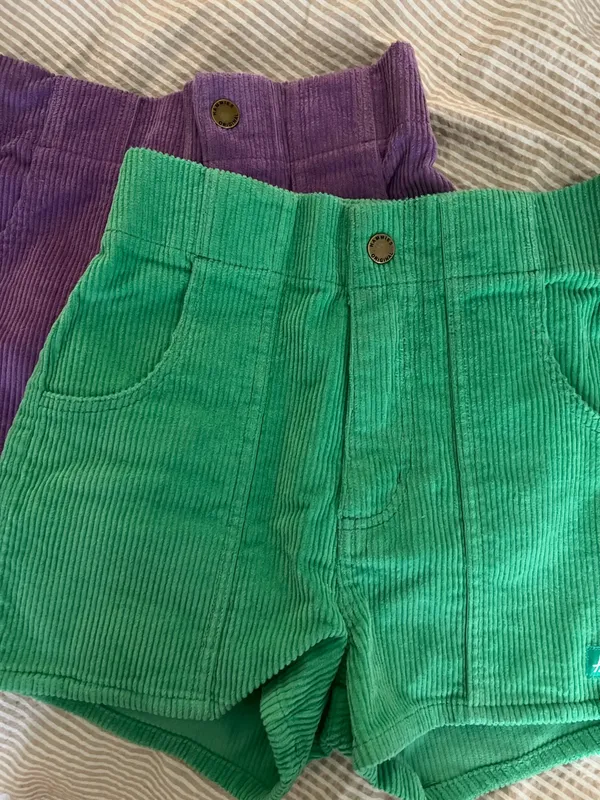 Green Vintage Surfer Shorts Size 26 - Image 3