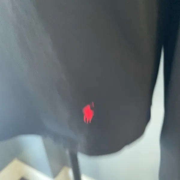 Ralph Lauren Black Long Sleeve Lightweight Hoodie in S‎ - Image 2