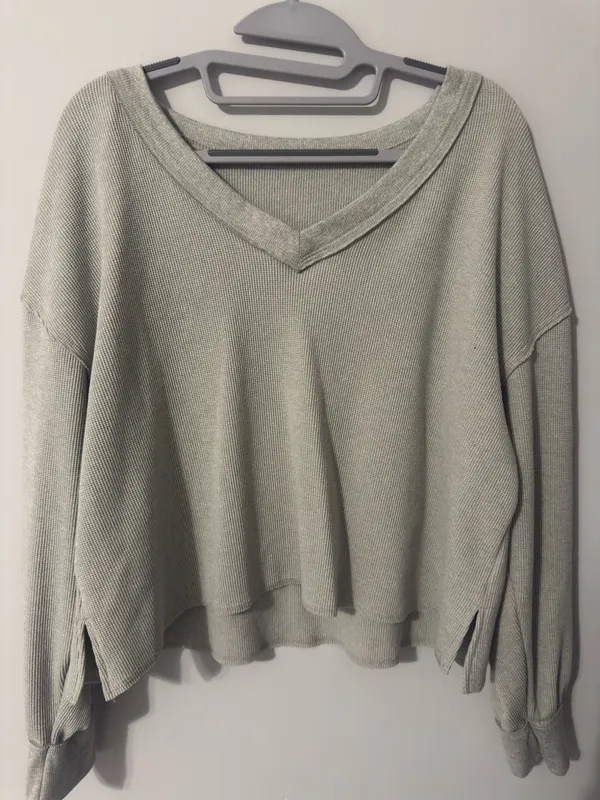 Grey long sleeve sweater Gray - Image 2