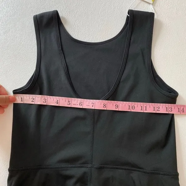 Black Athletic Tennis Dress XS Built In Shorts Active Mini Dress - Image 6