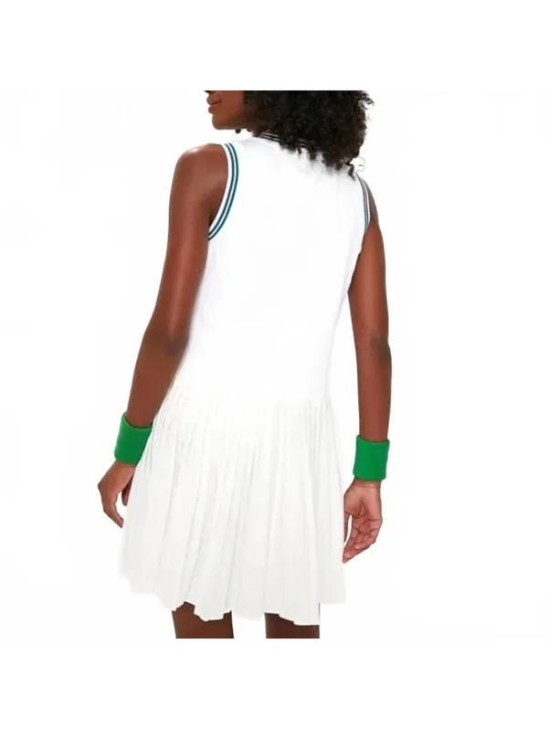 Tuckernuck Kemper Tennis Dress Stripe Performance Jersey Women's Size XS - Image 3