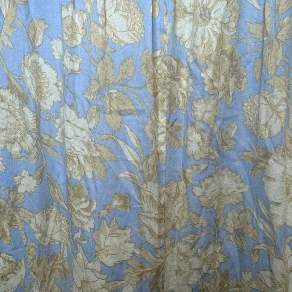 Rebecca Taylor Short‎ Sleeve Satin Leaf Floral 100% Cotton Maxi Dress Size 8 - Image 6