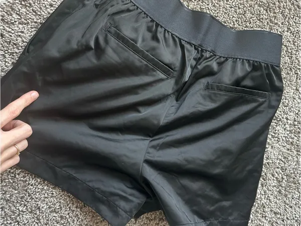Victoria's Secret Black High-Waist Lounge Shorts - Image 6