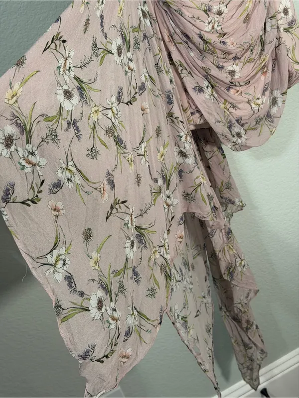 Anthropologie x Katie May Chasing Dawn Midi Dress in Mauve Floral-NN14 - Image 5