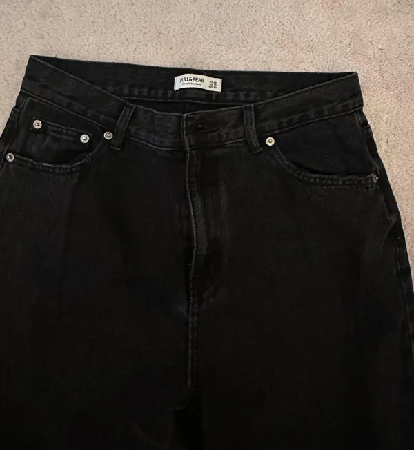Pull & Bear Black Jeans - Image 2
