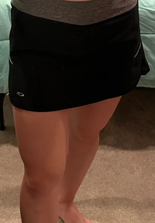 Champion Black Tennis Skirt - Image 2