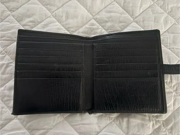 Gucci Black Signature Monogram Women's Wallet with Silver Hardware - Image 6