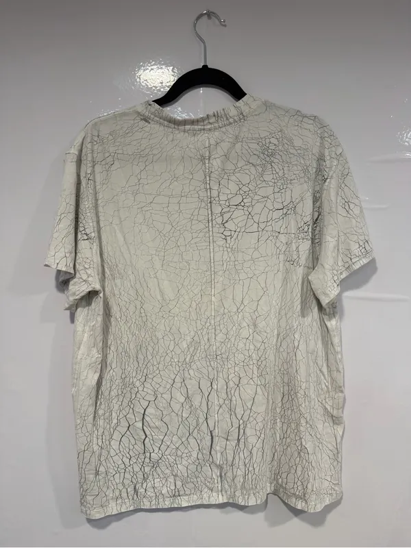 Lululemon All Yours Vitasea White Crackle-Print Short Sleeve T-Shirt - Image 4