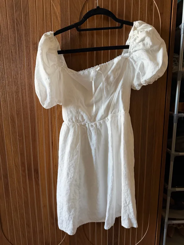 Reformation Dress Midi Linen - Image 4
