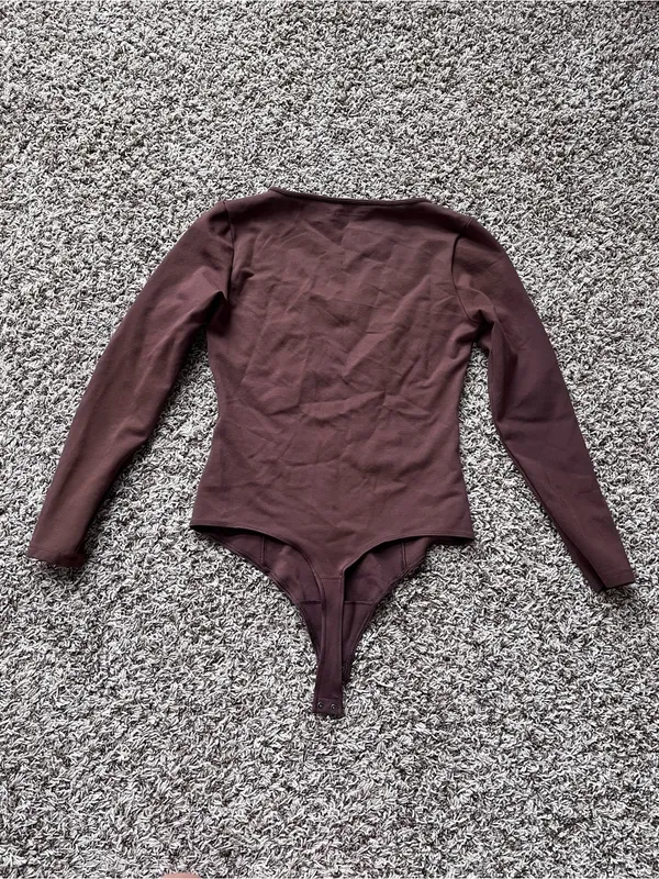 Abercrombie Long Sleeve Sweetheart Bodysuit - Image 8