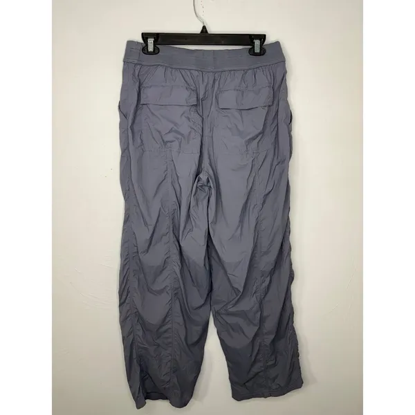 Daily Practice Anthropologie Wide-Leg Pants Gray Athleisure Women's Size Medium - Image 2