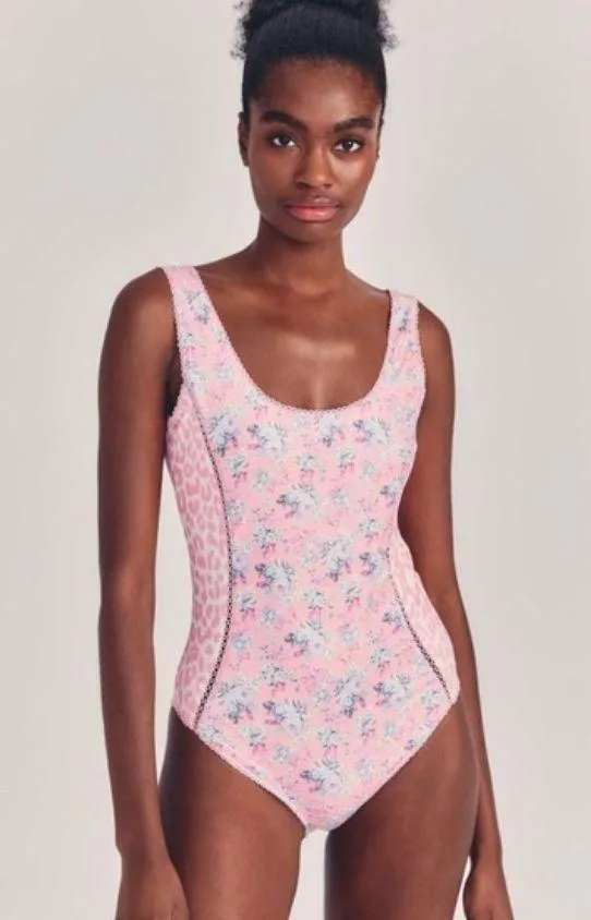 Love Shack Fancy Scoop Back Swimsuit - Image 4