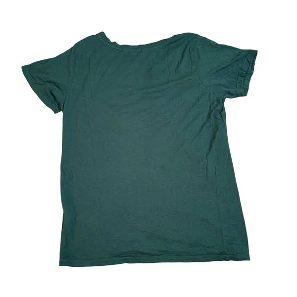 Daydreamer Def Leppard Graphic Tee Women Medium Green Excellent Leopard Rock - Image 4