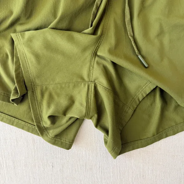 The North Face Aphrodite 2.0 Hiking Shorts Womens XL Olive Green - Image 6