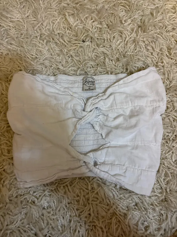 Blanco By Nature Tube Top White Size XL - Image 2