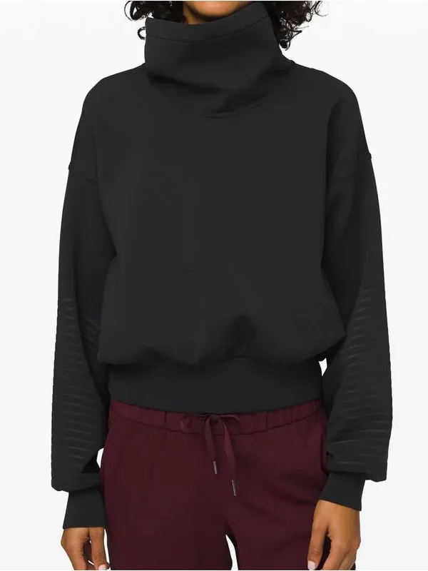 Lululemon Full Flourish Pullover
Black size 8 - Image 2
