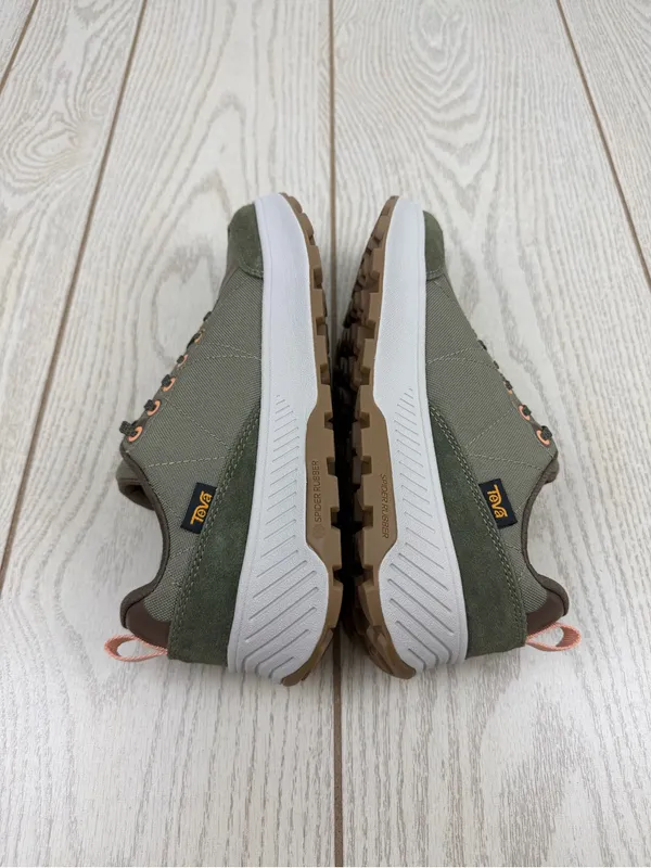 Teva Women's Ellwood Slip-Resistant Hiking Sneakers US8 Burnt Olive $100 - Image 3