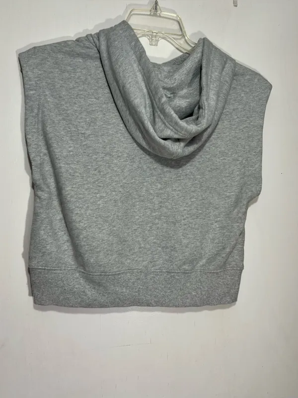 Offline by Aerie Sleeveless Gray Hooded Tank Top size M - Image 8