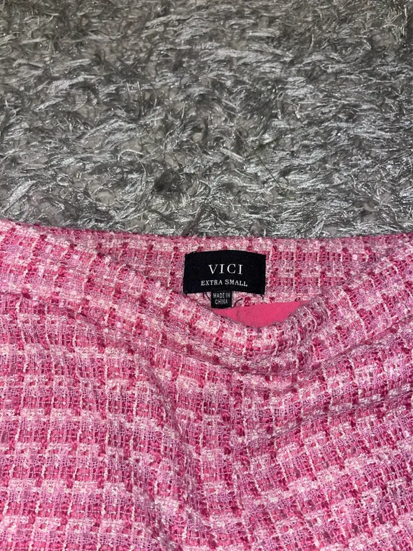 VICI tweed shorts - Image 3