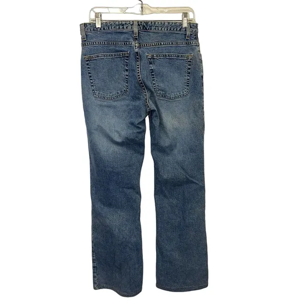 Gap Vintage Flare Jeans 8 Y2K Retro‎ Bootcut Medium Wash Low Rise Style Denim - Image 2