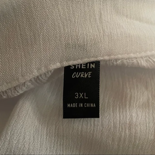 SHEIN knot detail half sleeve blouse - Image 9