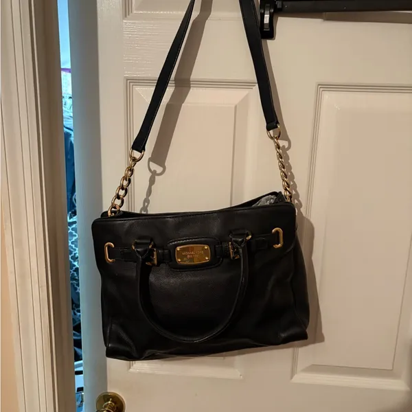 Michael Kors Hamilton leather‎ satchel - Image 2