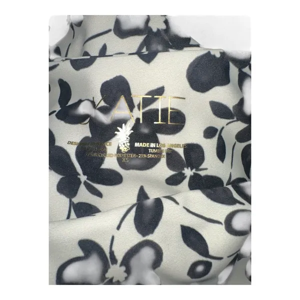 Skatie Resa‎ Black/White One Piece Swimsuit, XS - Image 6