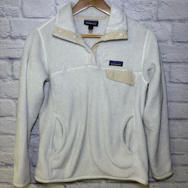 Patagonia Re-Tool Snap-T Womens Medium Polartec Thermal Pro Fleece Pullover - Image 2