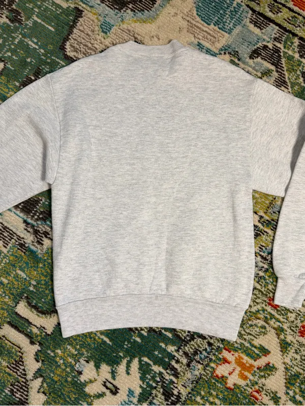 Vintage Space Camp Gray Crewneck Sweatshirt Retro NASA Alabama M - Image 5