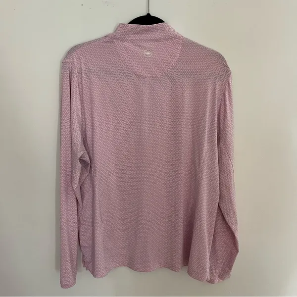 Peter Millar Lightweight Sun Shirt Pink UPF 50 - Image 3
