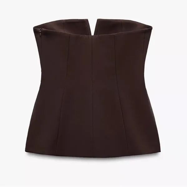 Zara - STRAPLESS TOP - Image 5