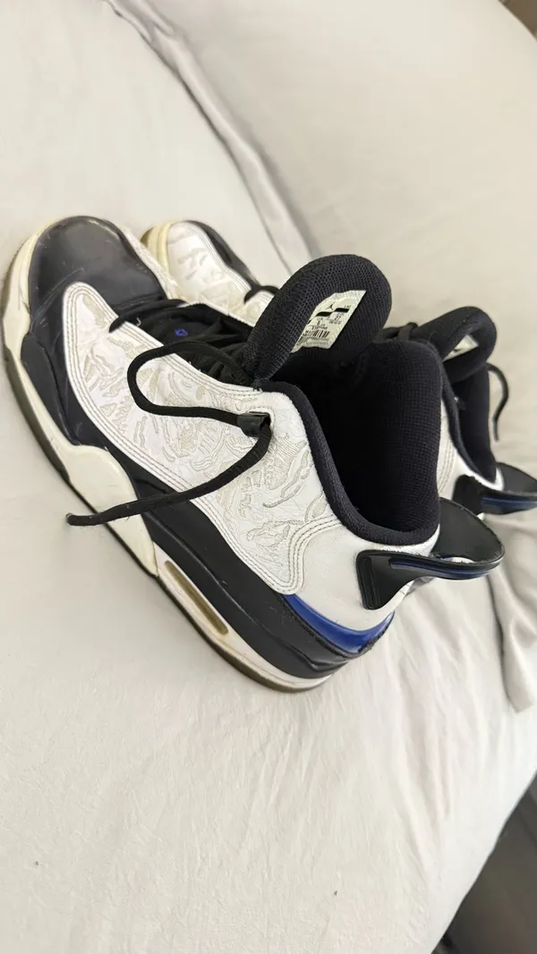 Used Men'S Nike Air Jordan Dub Zero Concord Sneakers Shoes Size 9 - Image 2