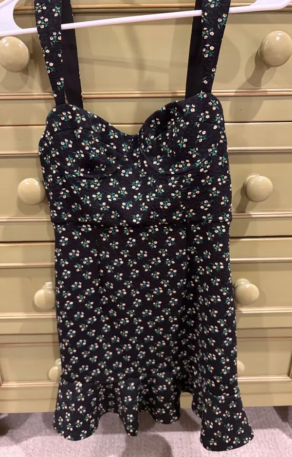 Hutch Dress Mini Anthropologie Floral - Image 2