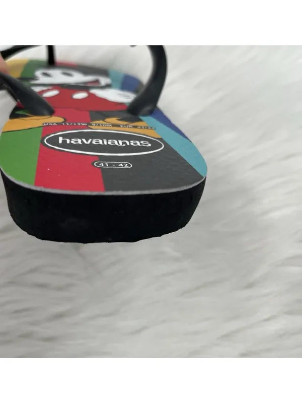 Havaianas Disney Mickey Mouse Flip Flops Unisex Women's 11/12 Men's 9/10 - Image 15