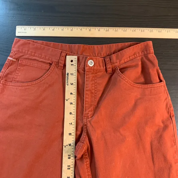 Helly Hansen‎ Womens Straight Leg Stretch Pants Burnt Orange Rust Size Medium - Image 7