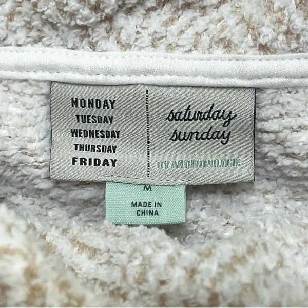 Anthropologie Saturday Sunday cowl neck sweater size Med - Image 3